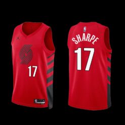 Portland Trail Blazers Shaedon Sharpe 2022-23 Statement Edition Jersey Red
