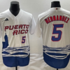 Puerto Rico Enrique Hernandez Red 2023 World Baseball Classic Jersey