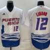 Puerto Rico Francisco Lindor Red Red 2023 World Baseball Classic Jersey