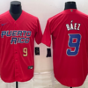 Puerto Rico Javier Baez Royal 2023 World Baseball Classic Jersey