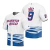 Puerto Rico Javier Baez Red Red 2023 World Baseball Classic Jersey