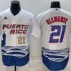 Puerto Rico Roberto Clemente Royal 2023 World Baseball Classic Jersey