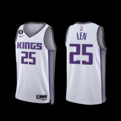 Sacramento Kings Alex Len 2022-23 Association Edition Jersey White