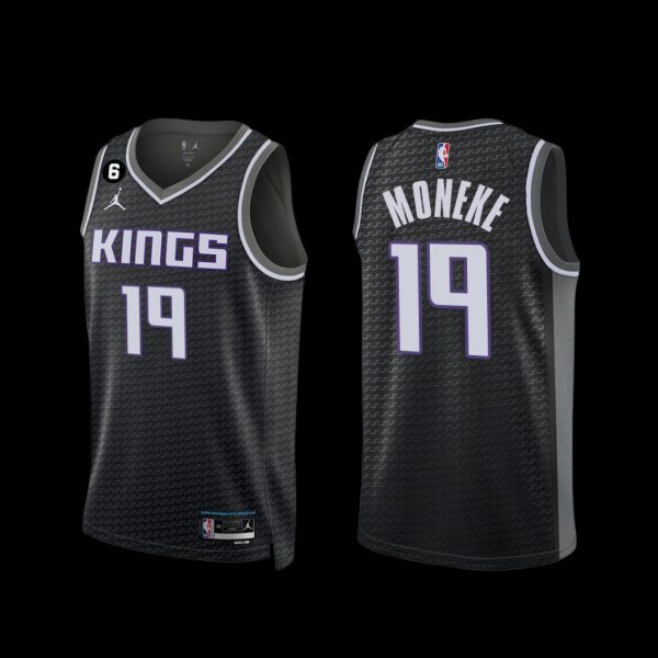 Sacramento Kings Chima Moneke 2022-23 Statement Edition Jersey Black Sacramento Kings Chima Moneke 2022-23 Statement Edition Jersey Black