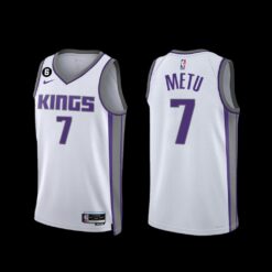 Sacramento Kings Chimezie Metu 2022-23 Association Edition Jersey White