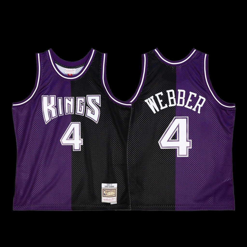 Sacramento Kings Chris Webber Purple Black Split 2000-01 Throwback Jersey Sacramento Kings Chris Webber Purple Black Split 2000-01 Throwback Jersey