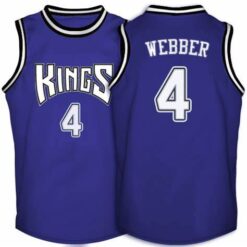 Sacramento Kings Chris Webber Purple Throwback Jersey