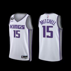 Sacramento Kings Davion Mitchell 2022-23 Association Edition Jersey White