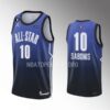 Sacramento Kings Domantas Sabonis 2022-23 Statement Edition Jersey Black