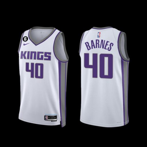 Sacramento Kings Harrison Barnes 2022-23 Association Edition Jersey White