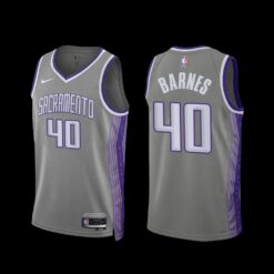 Sacramento Kings Harrison Barnes 2022-23 City Edition Jersey Grey