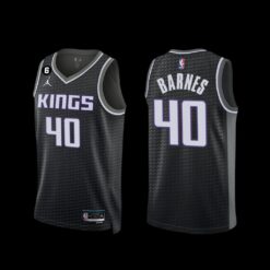 Sacramento Kings Harrison Barnes 2022-23 Statement Edition Jersey Black