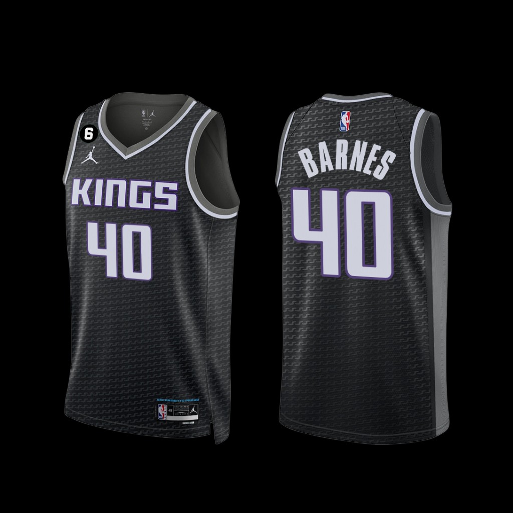 Sacramento Kings Harrison Barnes 2022-23 Statement Edition Jersey Black Sacramento Kings Harrison Barnes 2022-23 Statement Edition Jersey Black