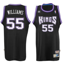 Sacramento Kings Jason Williams Black Vintage Jersey