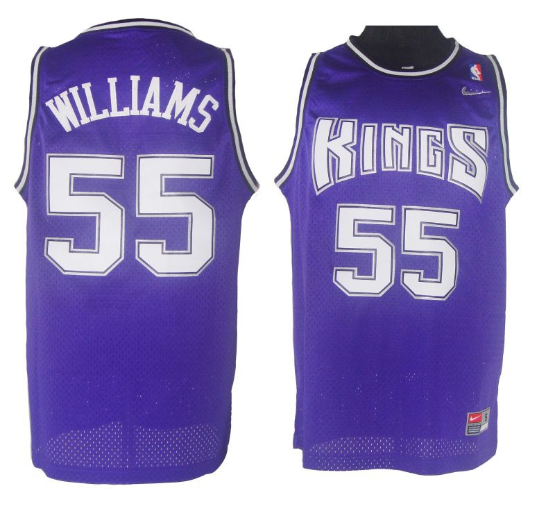 Sacramento Kings Jason Williams Purple Throwback Jersey Sacramento Kings Jason Williams Purple Throwback Jersey