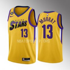 Sacramento Kings Keegan Murray 2023 NBA Rising Stars Yellow Jersey