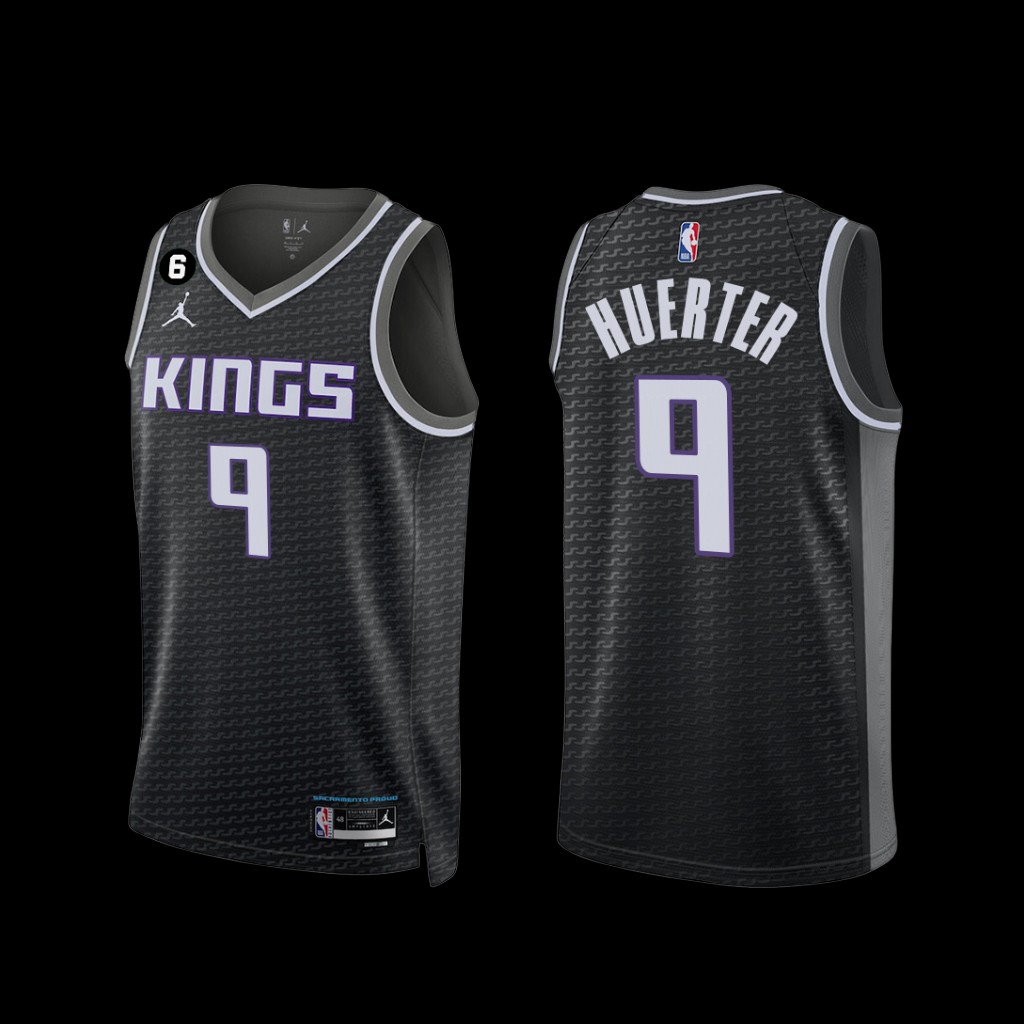 Sacramento Kings Kevin Huerter 2022-23 Statement Edition Jersey Black Sacramento Kings Kevin Huerter 2022-23 Statement Edition Jersey Black