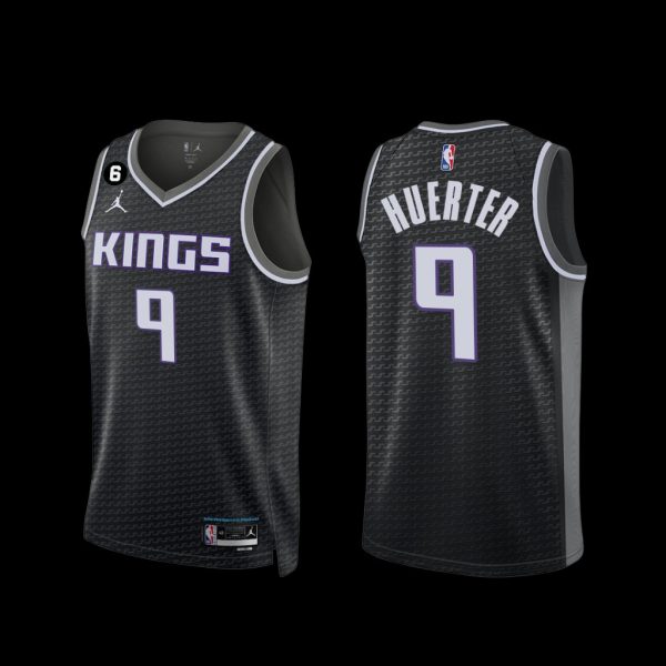 Sacramento Kings Kevin Huerter 2022-23 Statement Edition Jersey Black Sacramento Kings Kevin Huerter 2022-23 Statement Edition Jersey Black