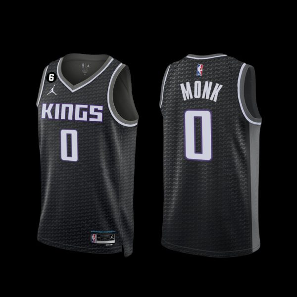 Sacramento Kings Malik Monk 2022-23 Statement Edition Jersey Black Sacramento Kings Malik Monk 2022-23 Statement Edition Jersey Black
