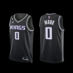 Sacramento Kings Malik Monk 2022-23 Statement Edition Jersey Black