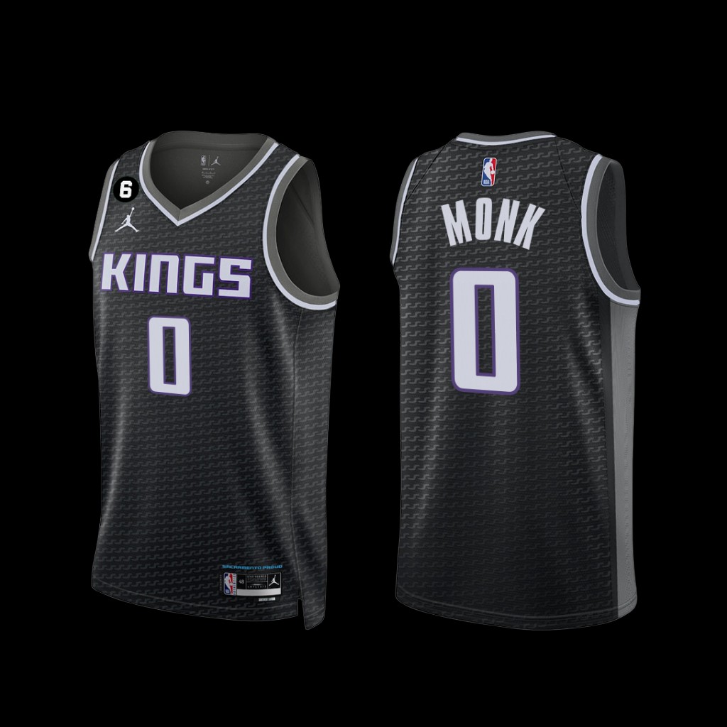 Sacramento Kings Malik Monk 2022-23 Statement Edition Jersey Black Sacramento Kings Malik Monk 2022-23 Statement Edition Jersey Black