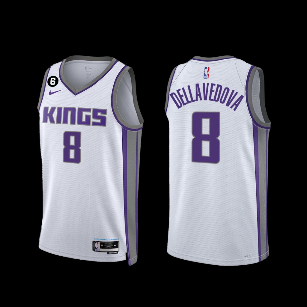 Sacramento Kings Matthew Dellavedova 2022-23 Association Edition Jersey White Sacramento Kings Matthew Dellavedova 2022-23 Association Edition Jersey White