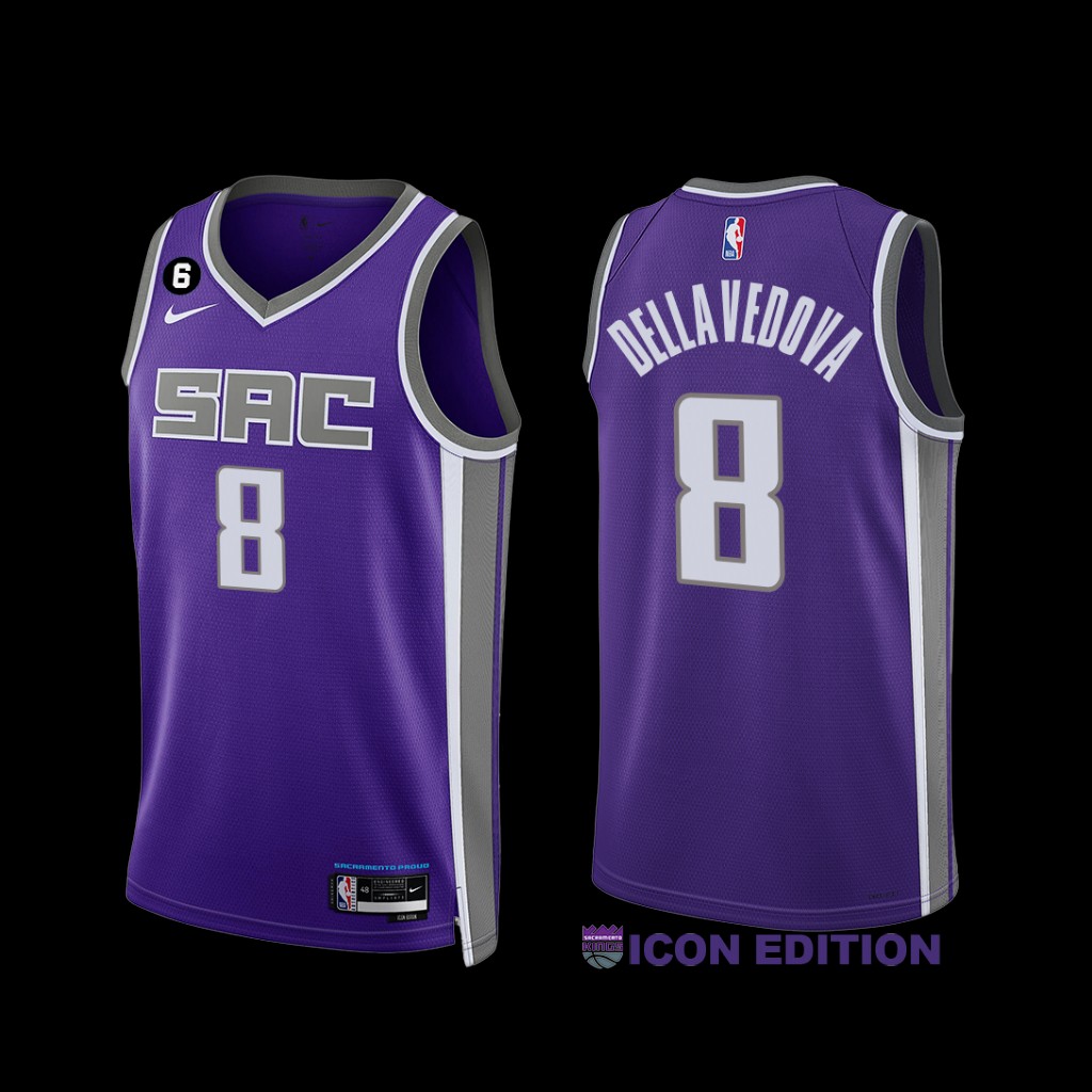 Sacramento Kings Matthew Dellavedova 2022-23 Icon Edition Jersey Purple Sacramento Kings Matthew Dellavedova 2022-23 Icon Edition Jersey Purple