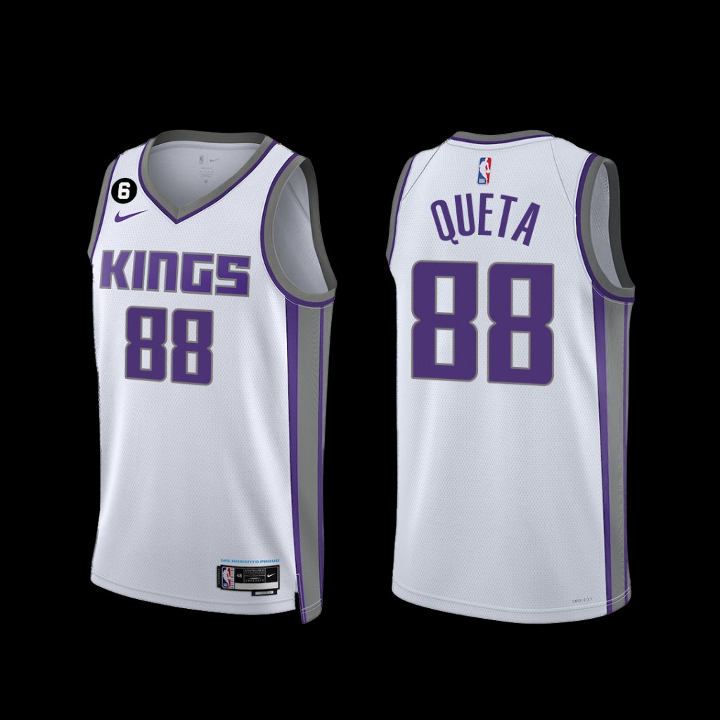 Sacramento Kings Neemias Queta 2022-23 Association Edition Jersey White Sacramento Kings Neemias Queta 2022-23 Association Edition Jersey White