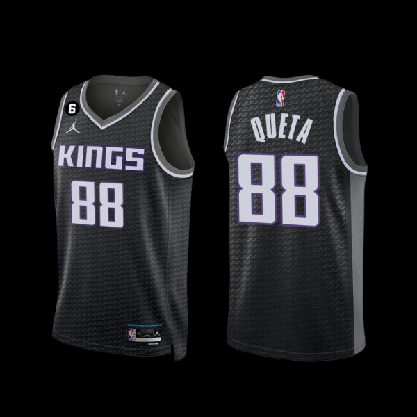 Sacramento Kings Neemias Queta 2022-23 Statement Edition Jersey Black Sacramento Kings Neemias Queta 2022-23 Statement Edition Jersey Black