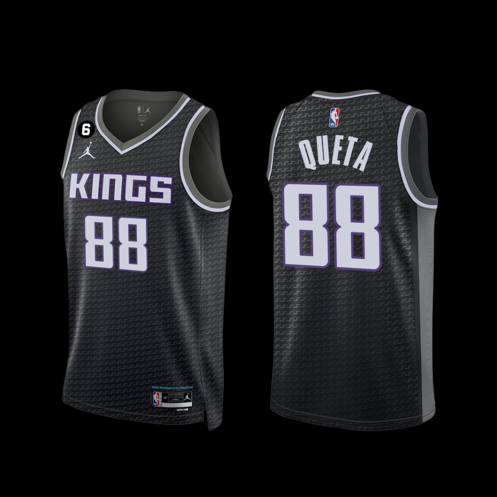 Sacramento Kings Neemias Queta 2022-23 Statement Edition Jersey Black Sacramento Kings Neemias Queta 2022-23 Statement Edition Jersey Black