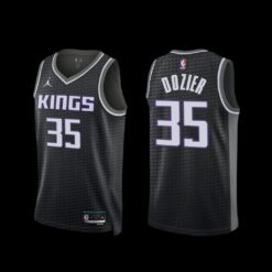 Sacramento Kings P.J. Dozier 2022-23 Statement Edition Jersey Black