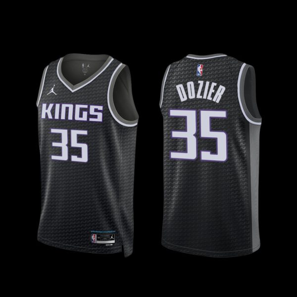 Sacramento Kings P.J. Dozier 2022-23 Statement Edition Jersey Black Sacramento Kings P.J. Dozier 2022-23 Statement Edition Jersey Black