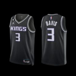 Sacramento Kings Terence Davis 2022-23 Statement Edition Jersey Black