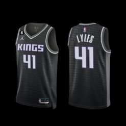 Sacramento Kings Trey Lyles 2022-23 Statement Edition Jersey Black
