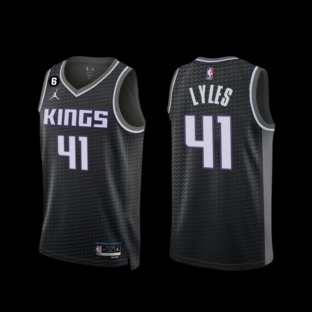 Sacramento Kings Trey Lyles 2022-23 Statement Edition Jersey Black Sacramento Kings Trey Lyles 2022-23 Statement Edition Jersey Black