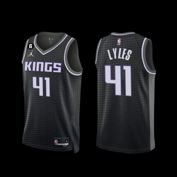 Sacramento Kings Trey Lyles 2022-23 Statement Edition Jersey Black Sacramento Kings Trey Lyles 2022-23 Statement Edition Jersey Black