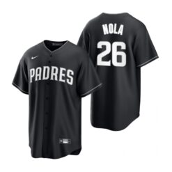 San Diego Padres Austin Nola Black White Fashion Replica Jersey