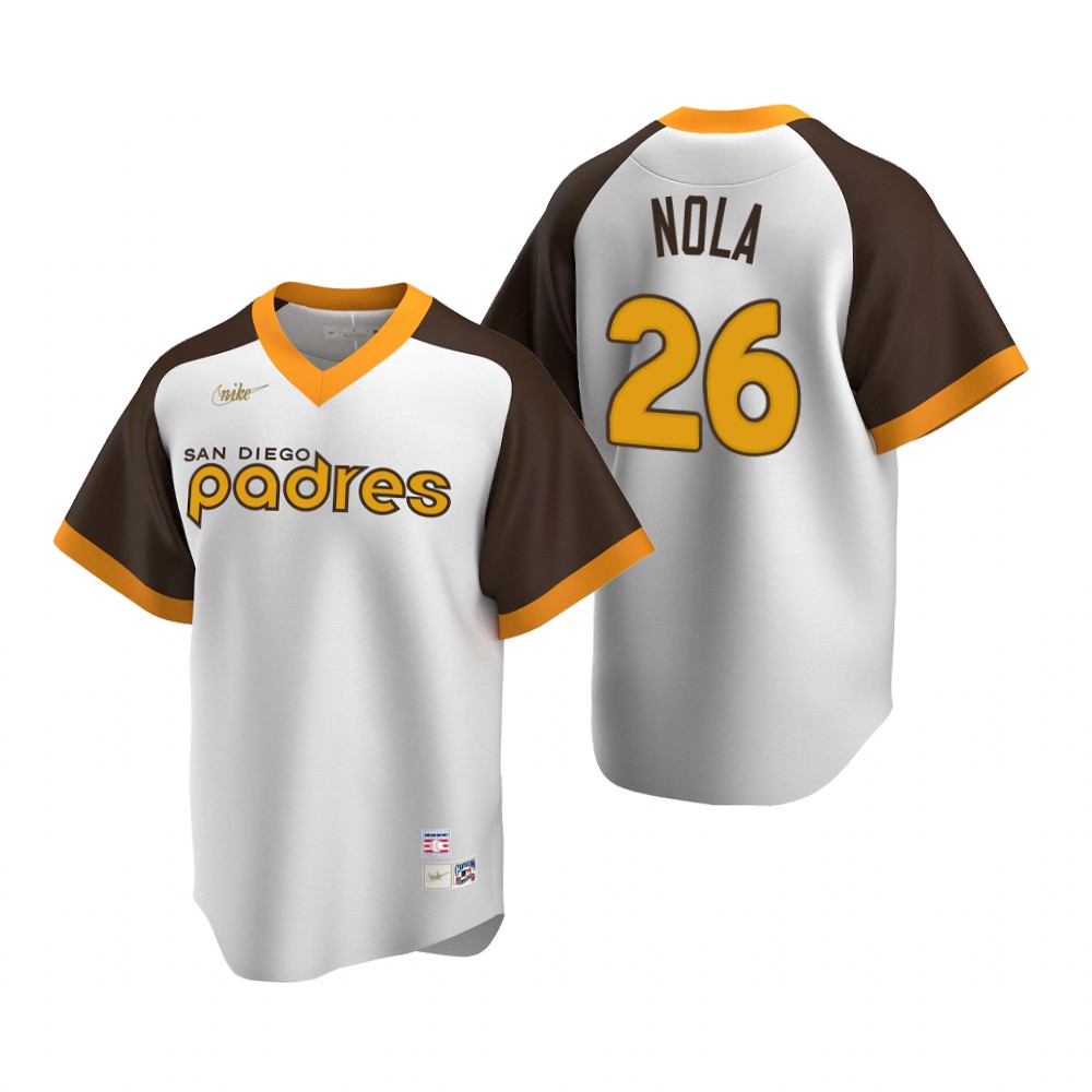 San Diego Padres Austin Nola White Cooperstown Collection Jersey San Diego Padres Austin Nola White Cooperstown Collection Jersey
