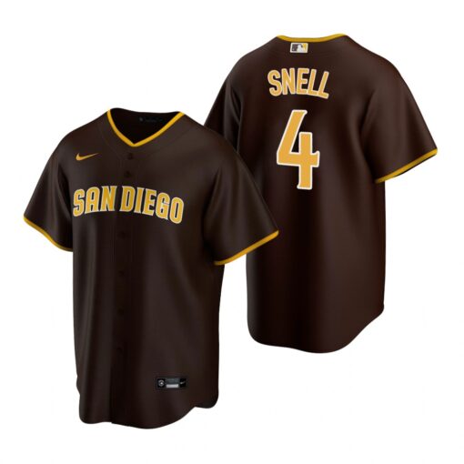 San Diego Padres Blake Snell Brown Road Replica Jersey