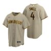 San Diego Padres Eric Hosmer White Brown Replica Home Jersey