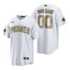 San Diego Padres Custom Brown Raglan Replica Jersey