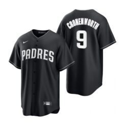 San Diego Padres Jake Cronenworth Black White Fashion Replica Jersey
