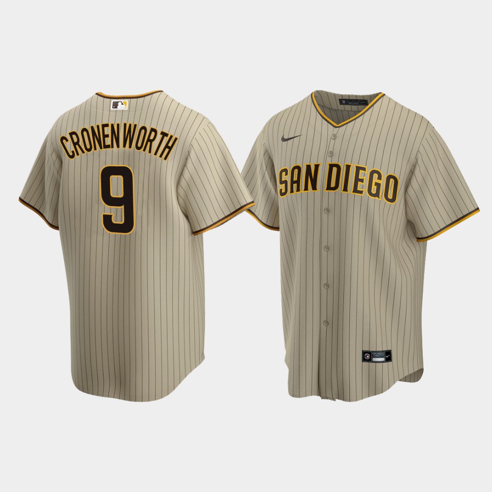 San Diego Padres Jake Cronenworth Tan Alternate Replica Jersey San Diego Padres Jake Cronenworth Tan Alternate Replica Jersey