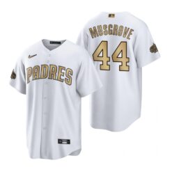 San Diego Padres Joe Musgrove White 2022 All-Star Game Replica Jersey