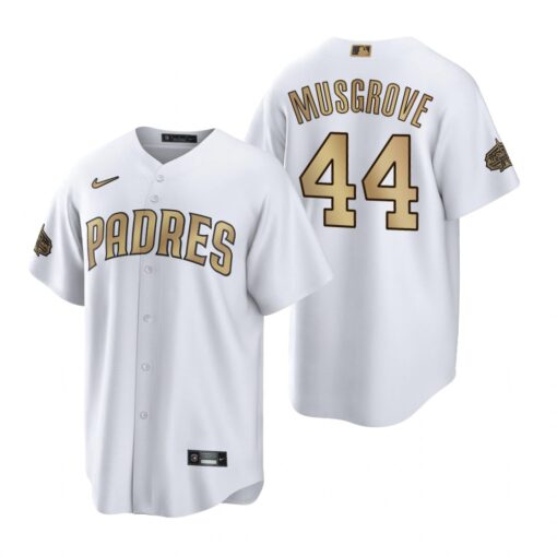 San Diego Padres Joe Musgrove White 2022 All-Star Game Replica Jersey