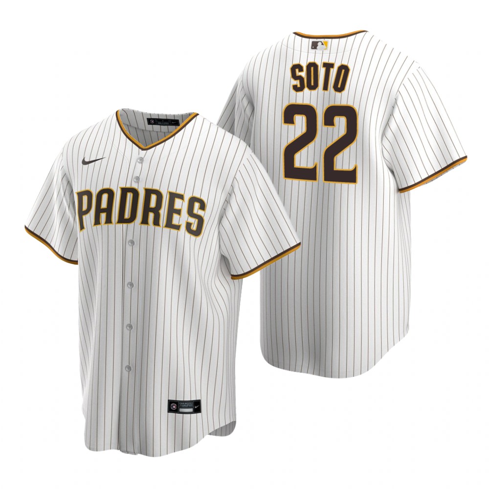 San Diego Padres Juan Soto White Home Replica Jersey San Diego Padres Juan Soto White Home Replica Jersey