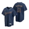 San Diego Padres Manny Machado Black White Fashion Replica Jersey