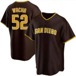 San Diego Padres Michael Wacha Brown Road Replica Jersey