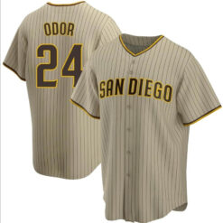 San Diego Padres Rougned Odor Tan Alternate Replica Jersey