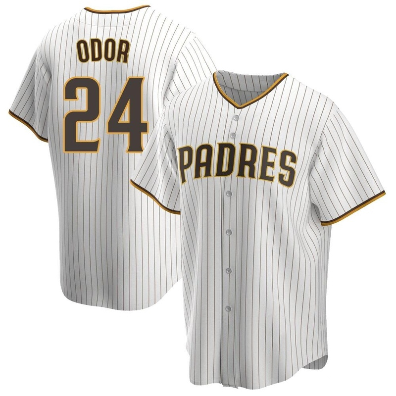 San Diego Padres Rougned Odor White Brown Home Replica Jersey San Diego Padres Rougned Odor White Brown Home Replica Jersey